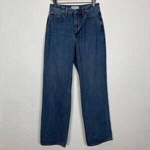 Abercrombie & Fitch Curve Love The Loose High Rise Jean Size 28 Long